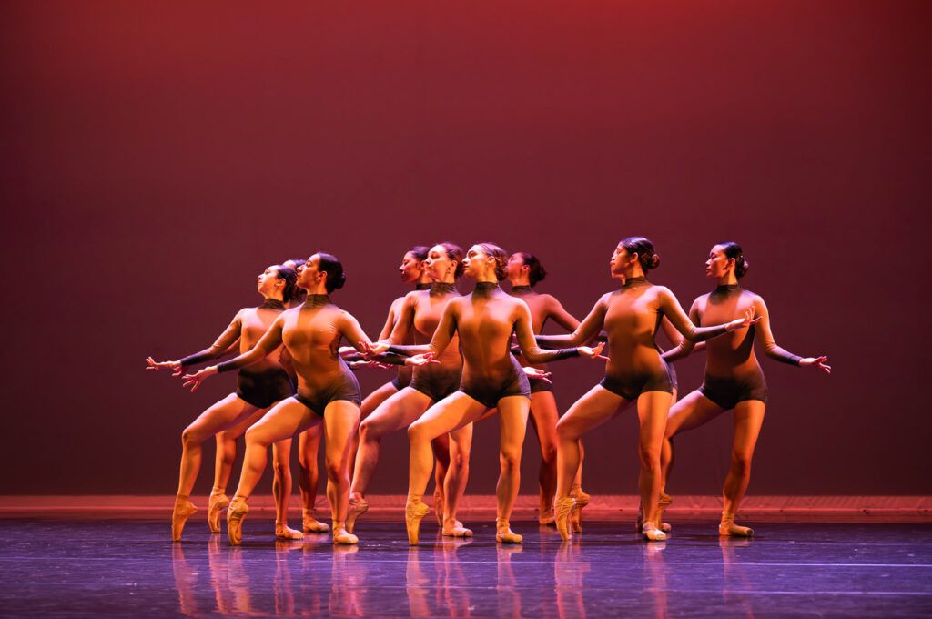bailarinas de ballet PAR en dansa